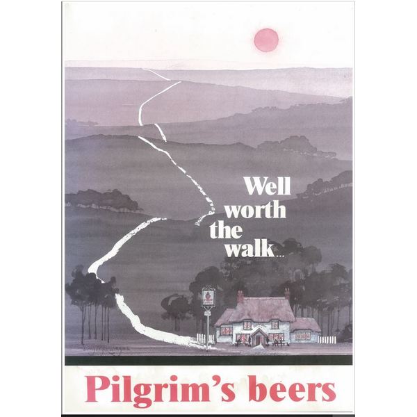 Well Worth the Walk Poster - A3